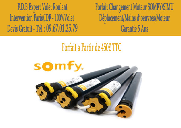 Moteur Somfy